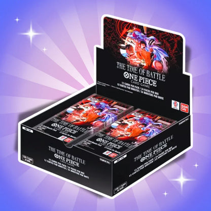 One Piece Card Game OP-16 The Time of Battle Booster Display Englisch – 24 Booster Packs