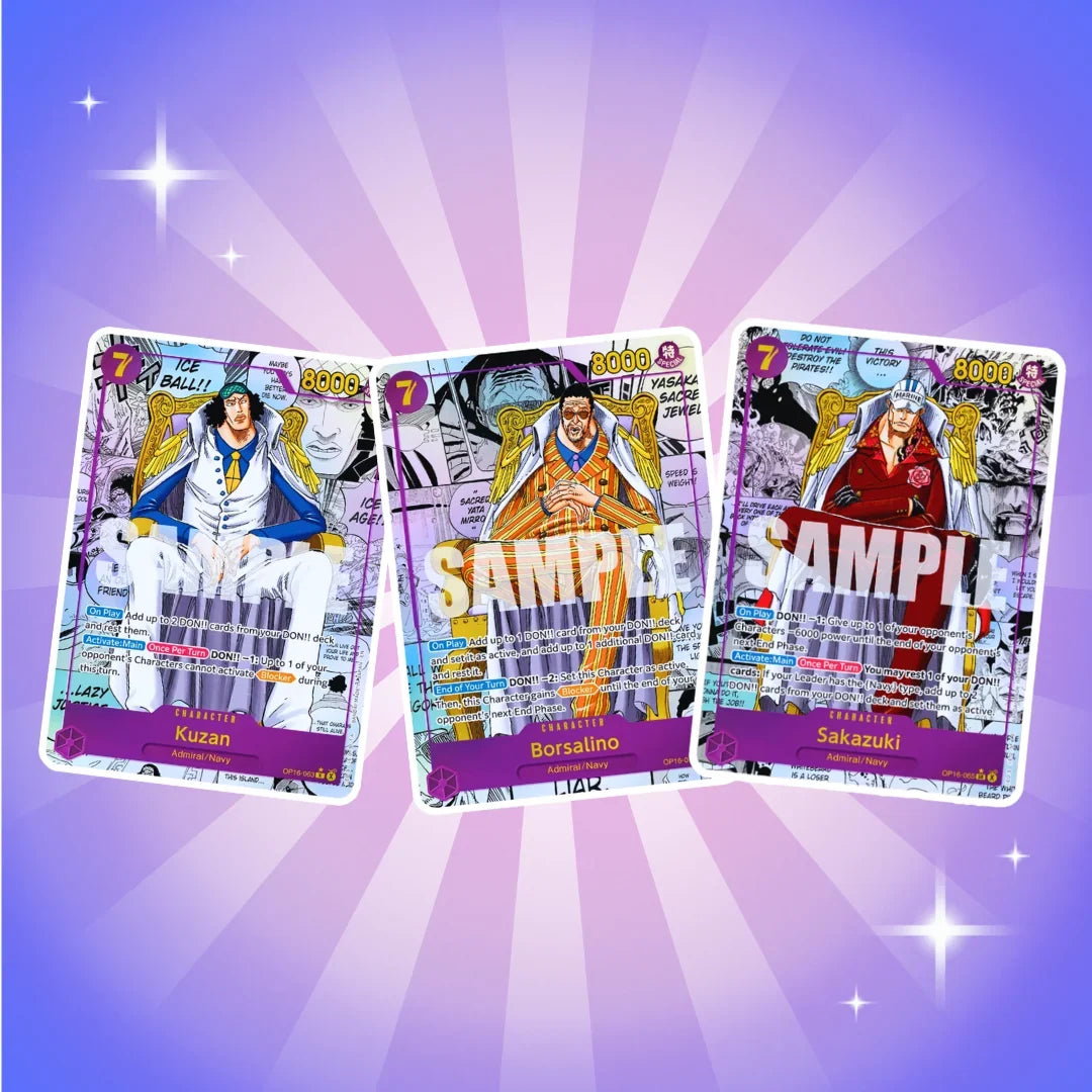 One Piece Card Game OP-16 The Time of Battle Booster Display Englisch – 24 Booster Packs