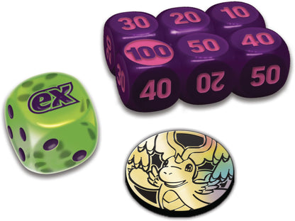 Pokémon-Sammelkartenspiel: Top-Trainer-Box Mega-Entwicklung – Erhabene Helden (1 Vollbild-Promokarte, 9 Boosterpacks &amp; Premium-Zubehör)