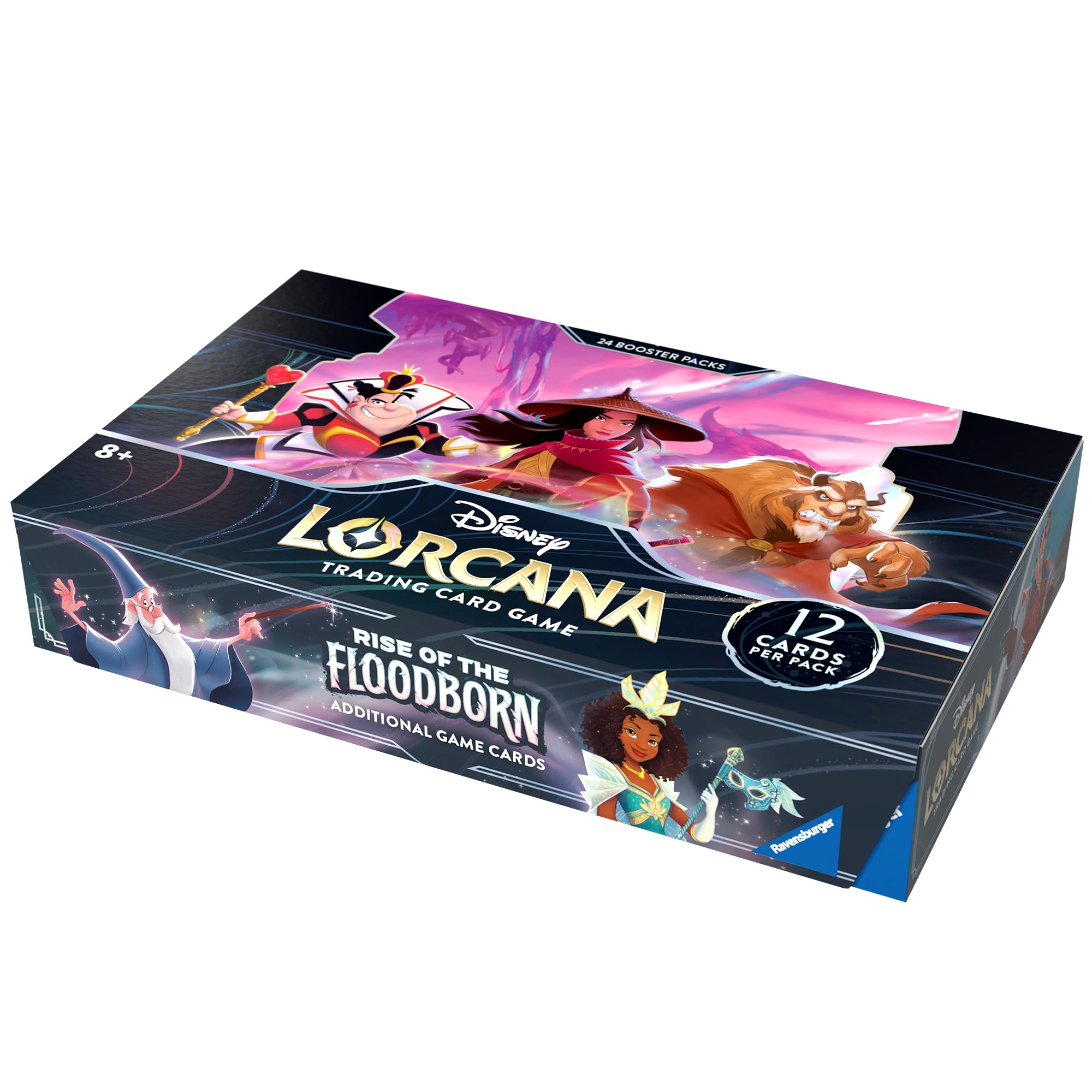 Disney Lorcana Trading Card Game: Aufstieg der Flutgestalten - Display mit 24 Booster Packs (Englisch)