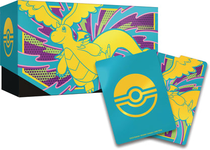 Pokémon-Sammelkartenspiel: Top-Trainer-Box Mega-Entwicklung – Erhabene Helden (1 Vollbild-Promokarte, 9 Boosterpacks &amp; Premium-Zubehör)