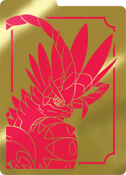 Pokémon-Sammelkartenspiel: Top-Trainer-Box Karmesin &amp; Purpur (Koraidon) (9 Boosterpacks &amp; Premium-Zubehör)