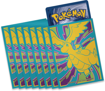 Pokémon-Sammelkartenspiel: Top-Trainer-Box Mega-Entwicklung – Erhabene Helden (1 Vollbild-Promokarte, 9 Boosterpacks &amp; Premium-Zubehör)