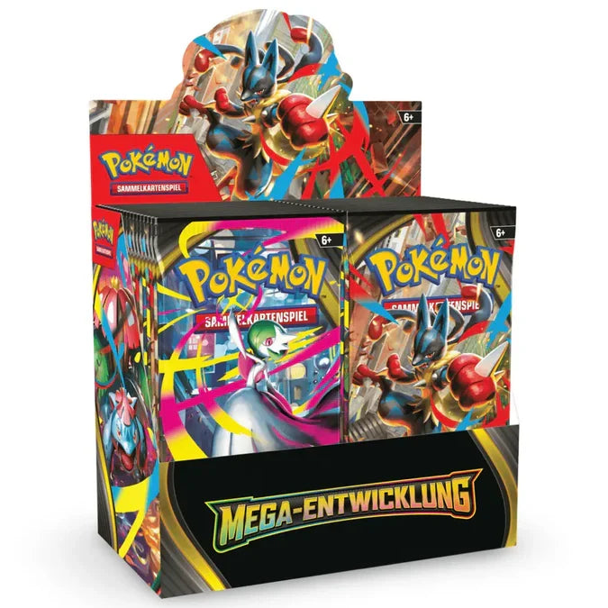 Pokémon - ME01 Mega-Entwicklung Booster Display - DE