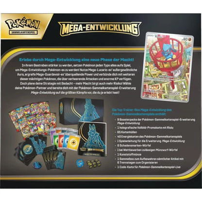 Pokémon - Mega-Entwicklung Lucario Top Trainer Box - DE